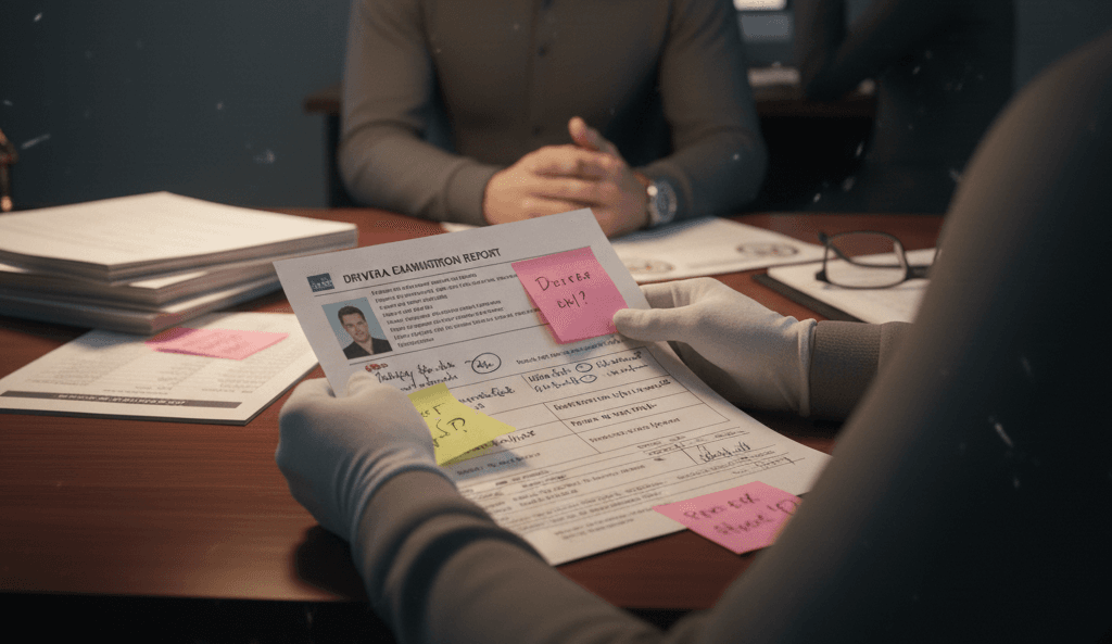 Cover image for the article "What Auditors Actually See When They Review Your Driver Files"
